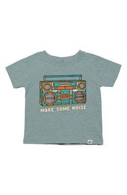 Kid Dangerous Kids' Make Some Noise Graphic T-Shirt in Med Green