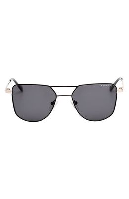 KidRaq Kids' Hipster 48mm Polarized Sunglasses in Terminator Black