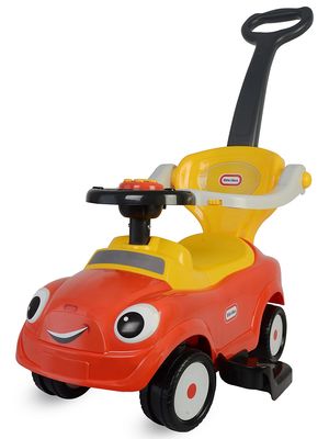 Kid's 3-In-1 Little Tike Push Car - Red - Red