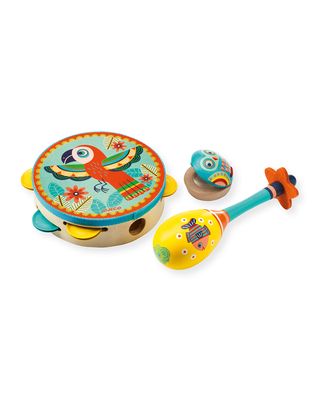 Kid's 3-Piece Illustrated Instrument Set