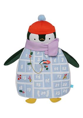 Kid's Any Year Hanging Christmas Polly Penguin Plush Calendar
