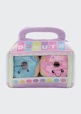 Kid's Box of Donuts Interactive Plush Toy