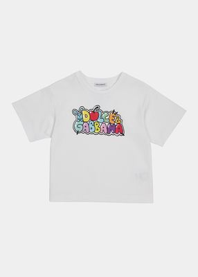 Kid's Bubble Logo Graphic T-Shirt, Size 4-6
