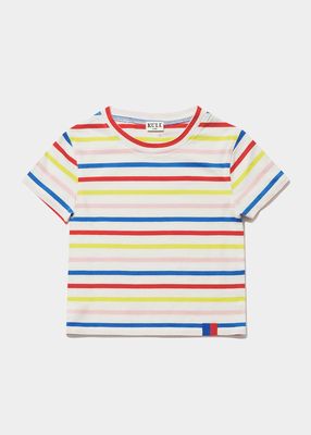 Kid's Charley Stripe T-Shirt, Size 2-8