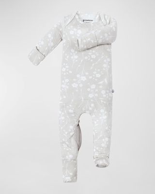 Kid's Convertible Footie Pajamas, Size Newborn-24M