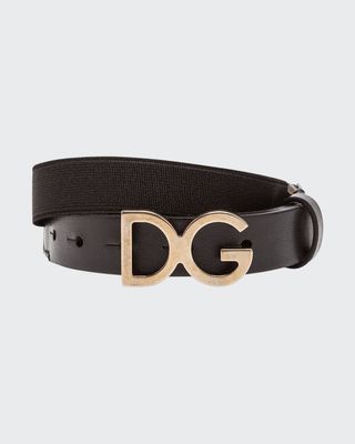 Kid's DG Leather Belt