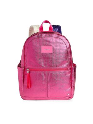 Kid's Double Pocket Kane Backpack - Hot Pink Multi - Hot Pink Multi