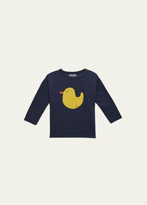 Kid's Graphic Rubber Ducky Shirt, Size 3M-24M