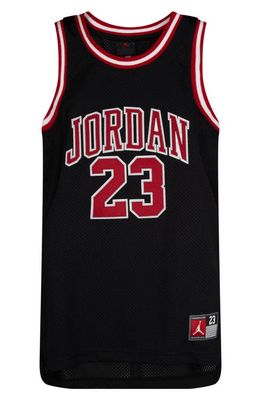Kids' Jordan 23 Mesh Basketball Tank in Black
