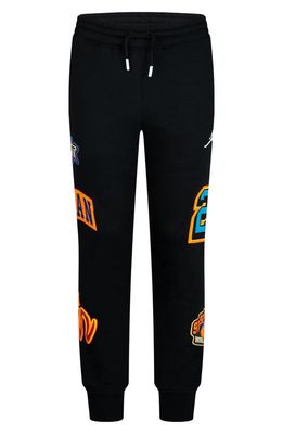 Kids' Jordan Patch Joggers in Black