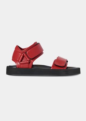 Kid's Leather Sandals, Toddler/Kid