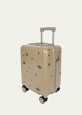 Kid's Lemon Hard Shell Travel Suitcase