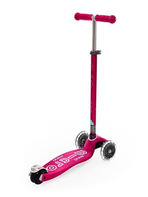 Kid's Maxi Deluxe LED Light-Up Scooter - Pink - Pink