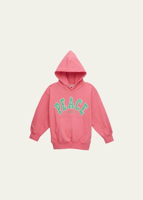 Kid's Maxx Peace Now Hoodie, Size 5-7