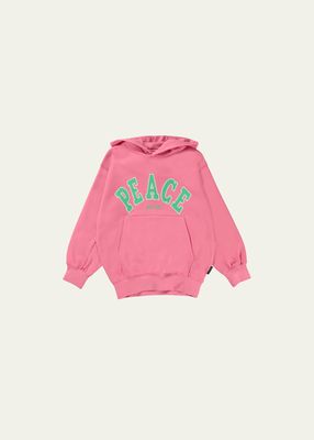 Kid's Maxx Peace Now Hoodie, Size 8-14