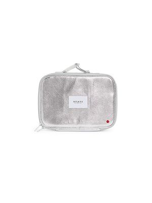 Kid's Metallic Rodgers Lunch Box - Silver - Silver