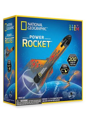 Kid's National Geographic Motorized Rocket