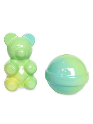 Kid's Ombré Candy Piggy Bank Set - Green - Green