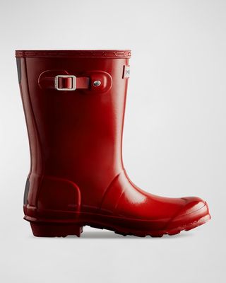 Kid's Original Glossy Rubber Boots, Baby/Kids