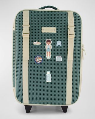 Kid's Perforated Travel Suitcase