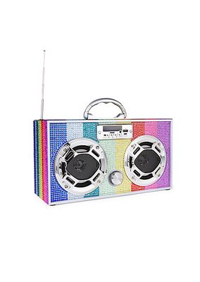Kid's Rainbow Bling Couture Boombox