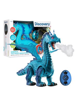 Kid's RC Dragon Smoke Toy - Blue - Blue