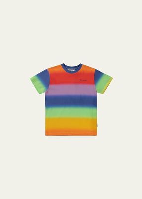 Kid's Roxo Rainbow Cotton T-Shirt, Size 2-6