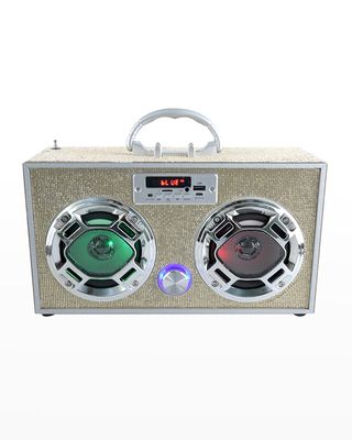 Kid's Silver To Gold Ombre Boombox