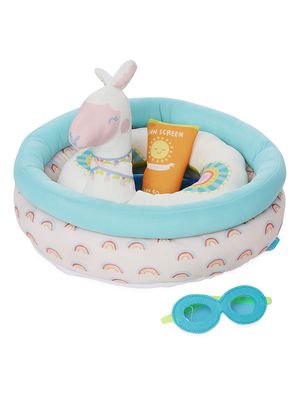 Kid's Stella Collection Pool Party 4 Piece Doll Playset - Blue - Blue