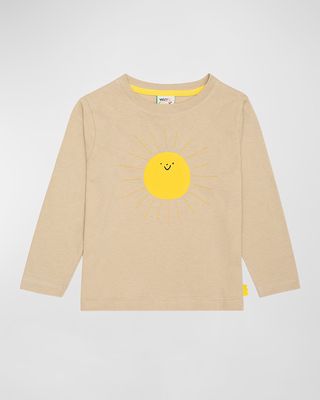Kid's Sun Graphic T-Shirt, Size 2-8