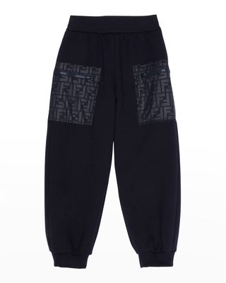 Kid's Sweatpants with FF Pockets, Size 8-14