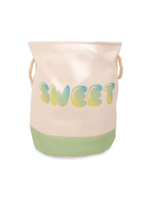 Kid's Sweet & Sour Storage Bin - Green - Green