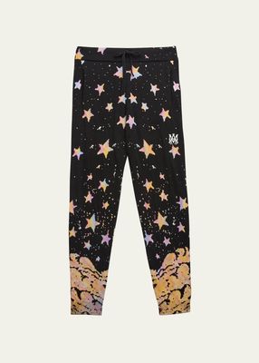 Kid's Tie-Dye Moon Pants, Size 4-12