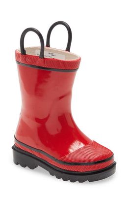 Kids' Western Chief Fire Chief 2 Rain Boot in Red