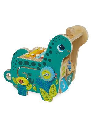 Kid's Wooden Dinosaur Toddler and Preschool Musical Instrument - Green - Green
