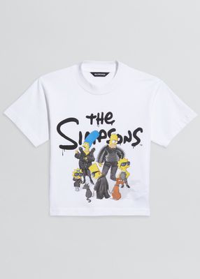 Kid's x The Simpsons Graphic T-Shirt, Size 2-10