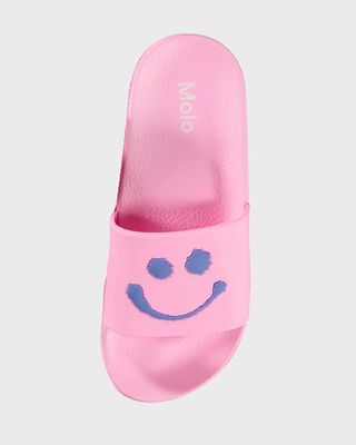 Kid's Zhappy Printed Slides, Toddlers/Kids