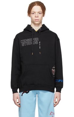 KidSuper Black Cotton Sweatshirt