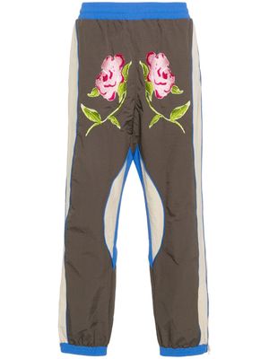 KidSuper Brooklyn Botanics track pants - Brown