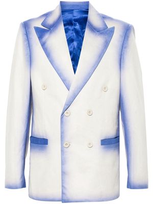 KidSuper double-breasted gradient-effect blazer - Neutrals