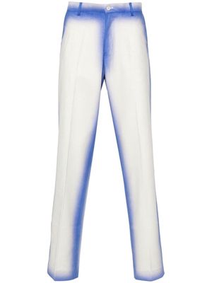 KidSuper gradient-effect trousers - Blue