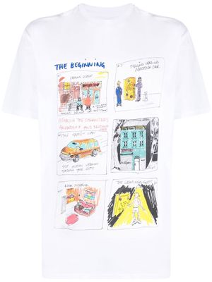 KidSuper graphic-print cotton T-shirt - White