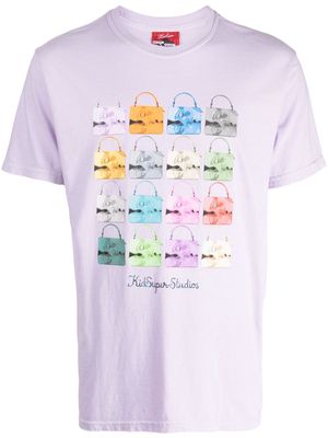 KidSuper Kissing Bags cotton T-shirt - Purple