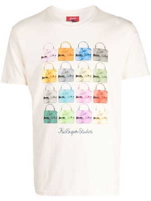 KidSuper Kissing Bags cotton T-shirt - Yellow