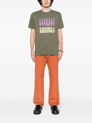 KidSuper logo-print cotton T-shirt - Green