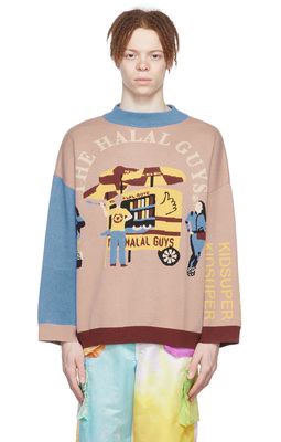 KidSuper Pink 'The Halal Guys' Sweater