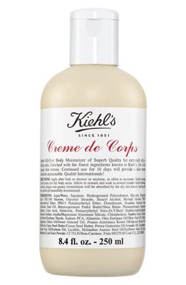 Kiehl's Since 1851 Creme de Corps Body Moisturizer in Bottle