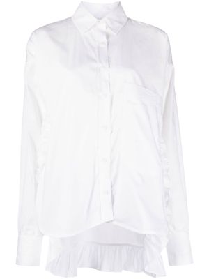 Kika Vargas Daphne cotton shirt - White