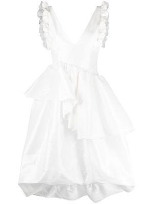 Kika Vargas Lori bubble dress - White