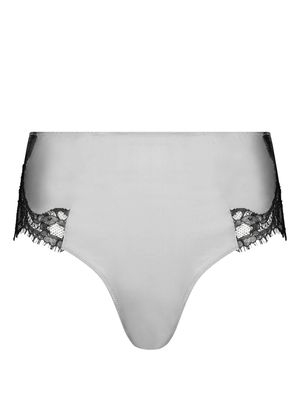 Kiki de Montparnasse Giselle high-waist briefs - Grey